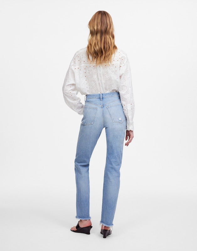 The '90s Straight Jean in Hallstead Wash HALLSTEAD WASH