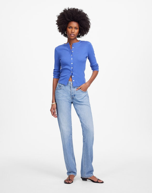The Dean Easy Straight Jean in Northridge Wash: Airy Denim Edition NORTHRIDGE WASH
