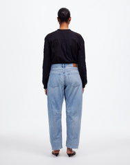 The Curvy Darted Barrel-Leg Jean in Edmonson Wash EDMONSON WASH