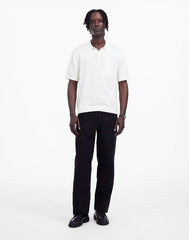 Pointelle Stitch Sweater Polo SALT