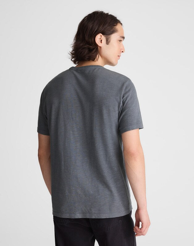 Heavyweight Slub Cotton Tee WEATHERED INDIGO