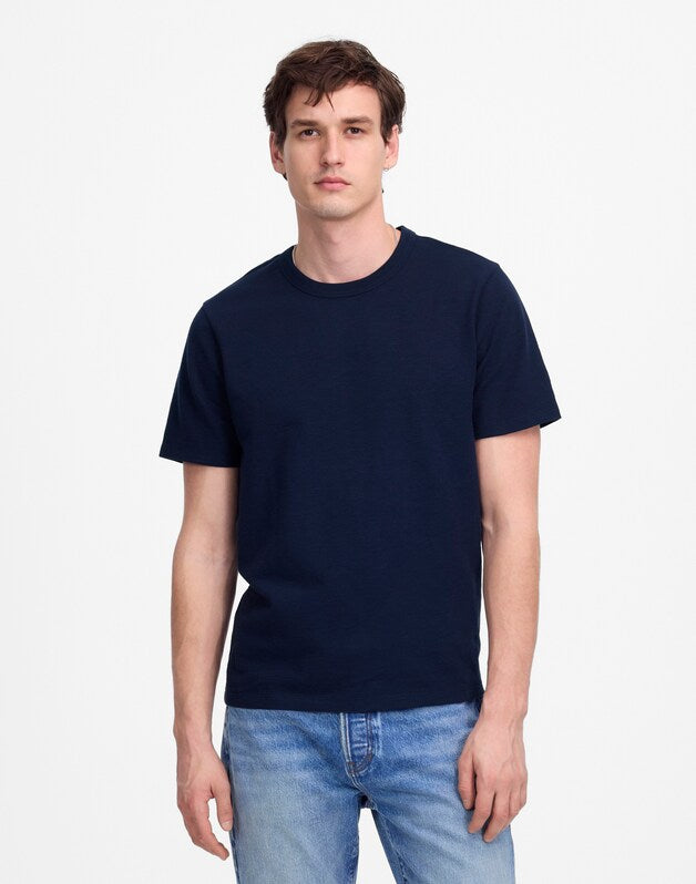 Heavyweight Slub Cotton Tee JUNIPER BERRY