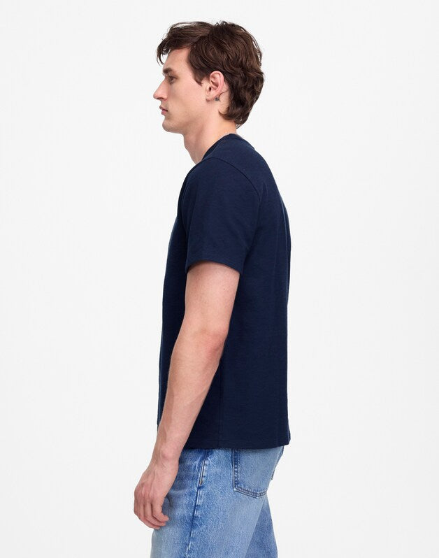 Heavyweight Slub Cotton Tee JUNIPER BERRY
