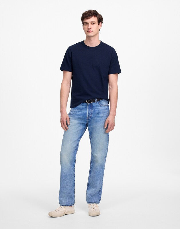 Heavyweight Slub Cotton Tee JUNIPER BERRY