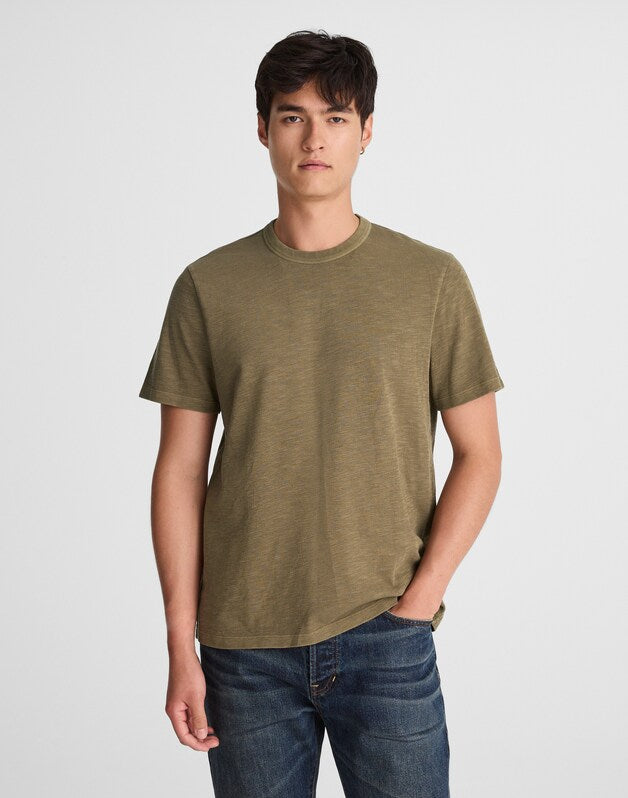 Heavyweight Slub Cotton Tee FADED FATIGUE