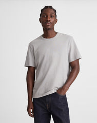 Heavyweight Slub Cotton Tee WARM GREY