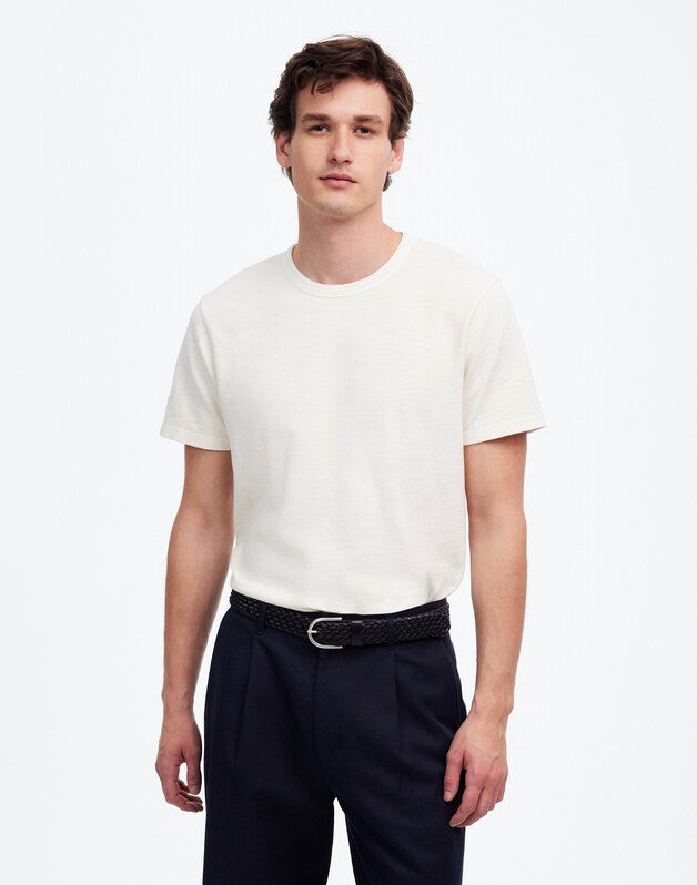 Heavyweight Slub Cotton Tee VINTAGE IVORY