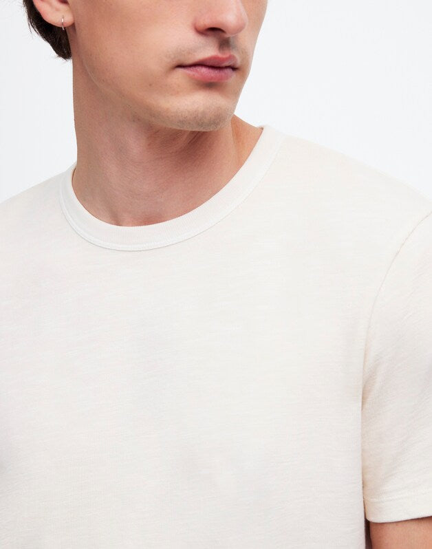 Heavyweight Slub Cotton Tee VINTAGE IVORY