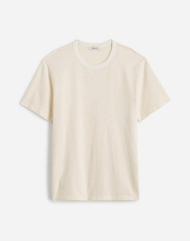 Heavyweight Slub Cotton Tee VINTAGE IVORY