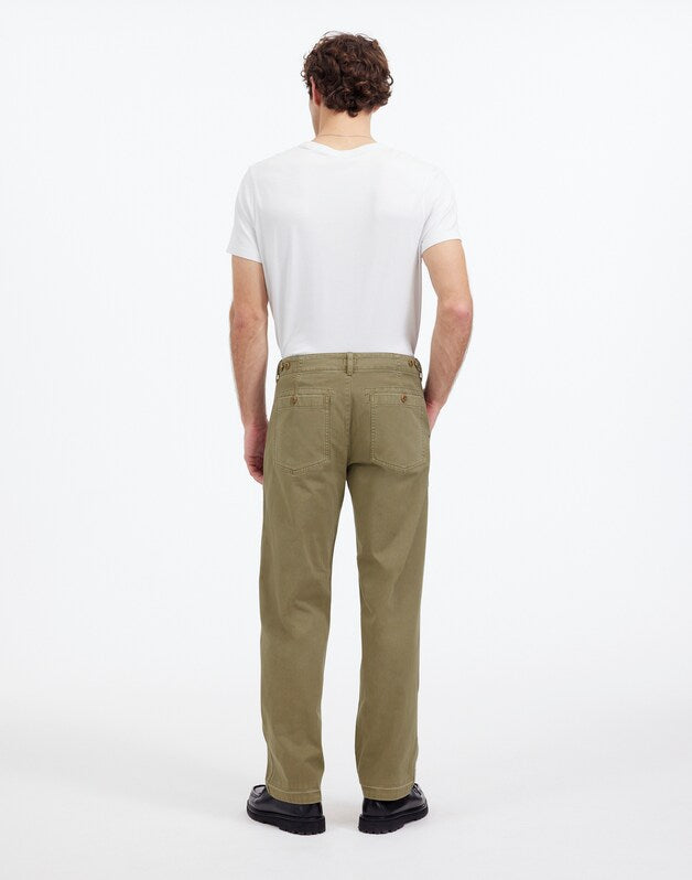 Fatigue Pants in Garment-Dyed Cotton Twill FADED FATIGUE
