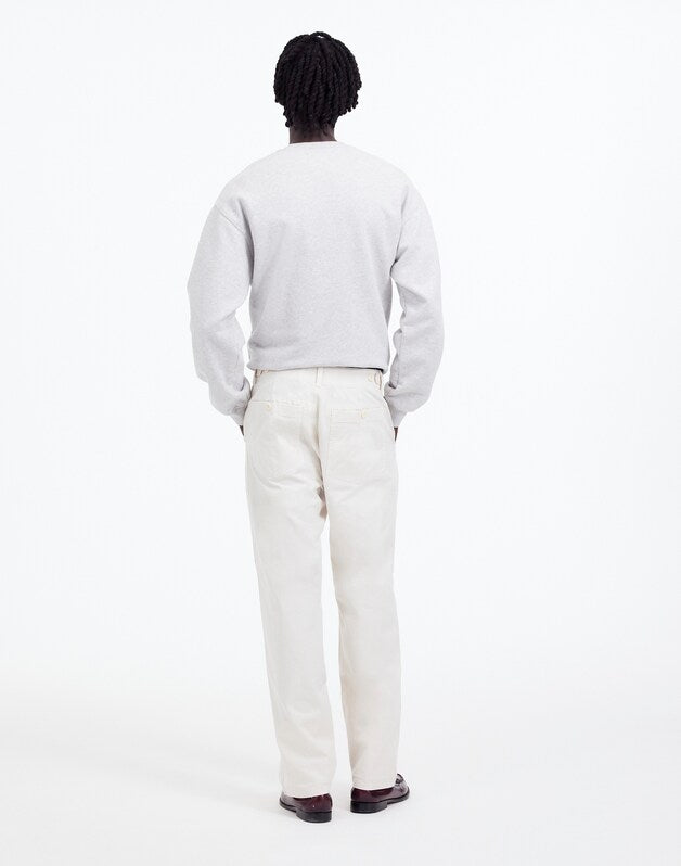 Fatigue Pants in Garment-Dyed Cotton Twill VINTAGE IVORY