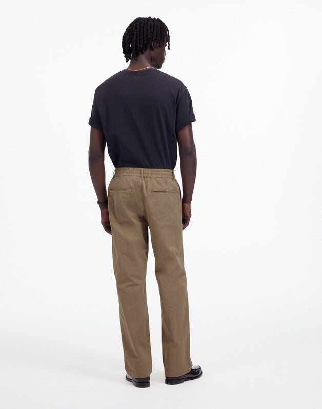 Pull-On Pant in Cotton Blend DESERT TAUPE