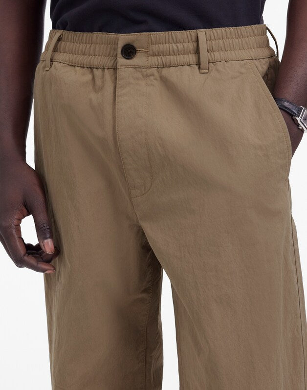 Pull-On Pant in Cotton Blend DESERT TAUPE