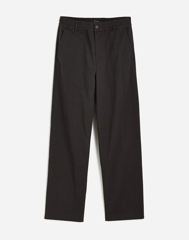Pull-On Pant in Cotton Blend DARK METAL
