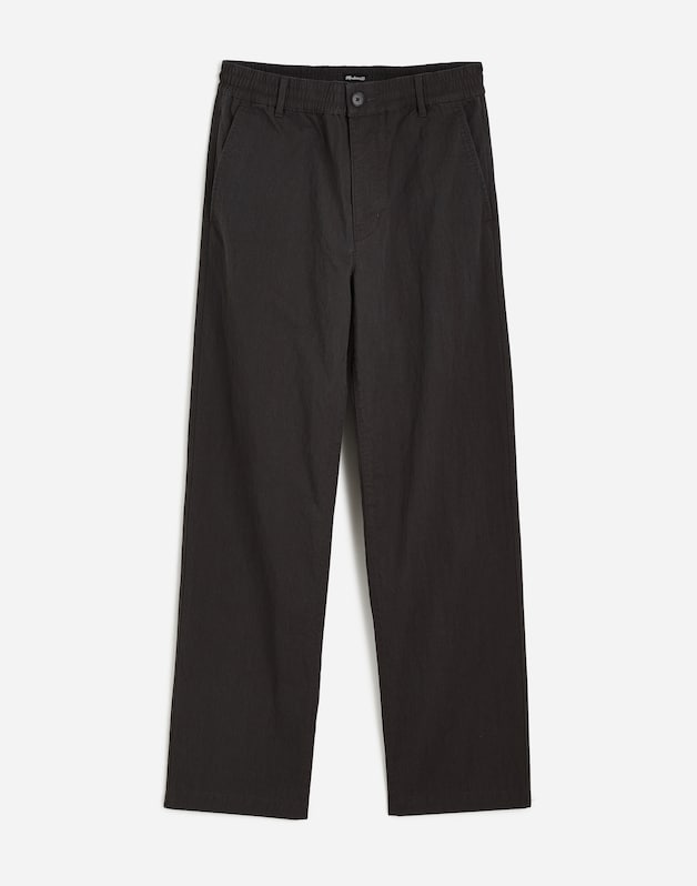 Pull-On Pant in Cotton Blend DARK METAL