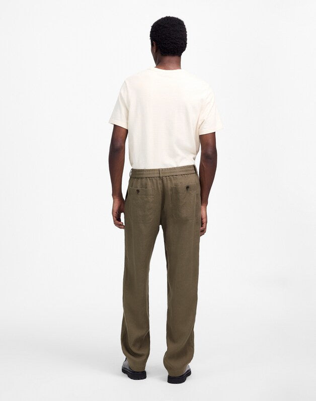 Linen Pull-On Pant PRESSED SAGE