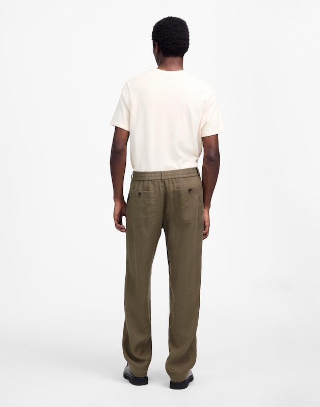 Linen Pull-On Pant PRESSED SAGE