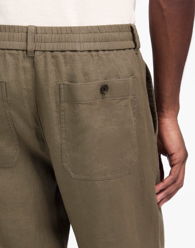 Linen Pull-On Pant PRESSED SAGE