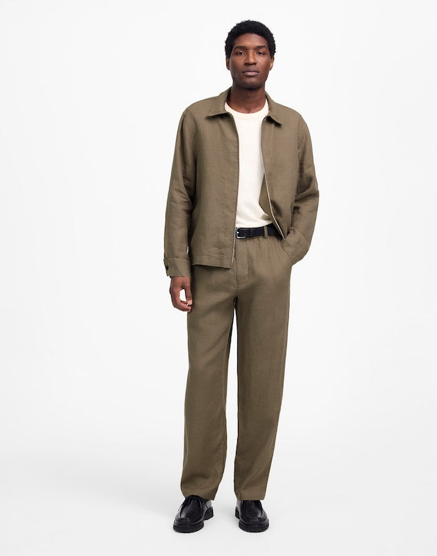 Linen Pull-On Pant PRESSED SAGE