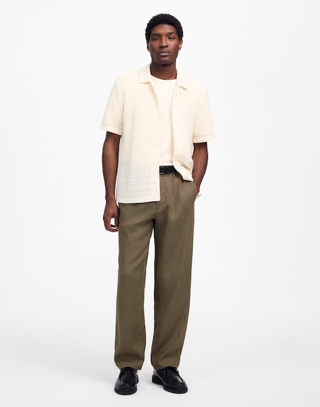 Linen Pull-On Pant PRESSED SAGE