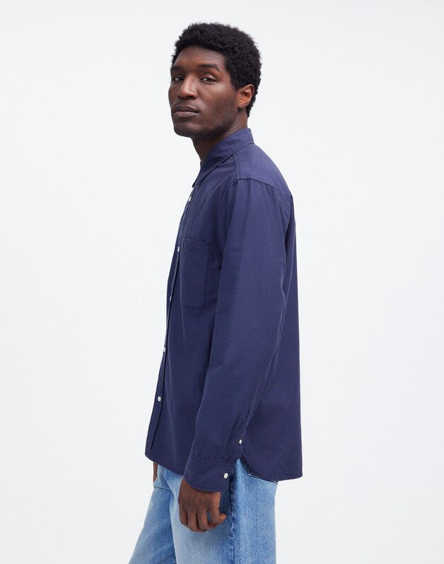 Button-Up Shirt in Everyday Twill NIGHT INDIGO