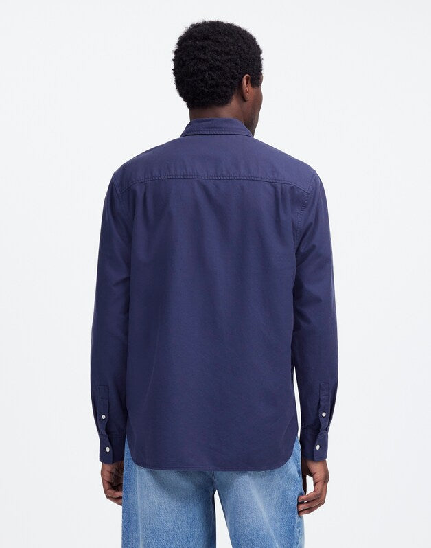 Button-Up Shirt in Everyday Twill NIGHT INDIGO