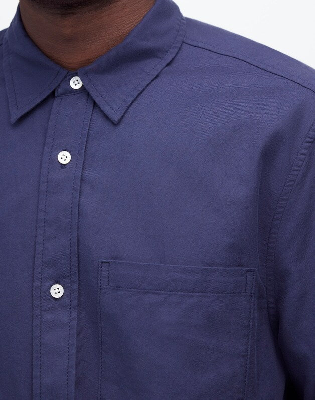 Button-Up Shirt in Everyday Twill NIGHT INDIGO