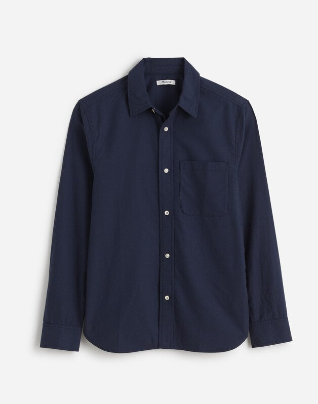 Button-Up Shirt in Everyday Twill NIGHT INDIGO