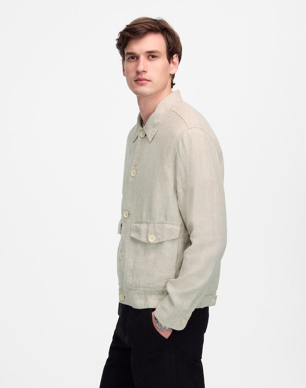 Linen Shirt-Jacket OAT