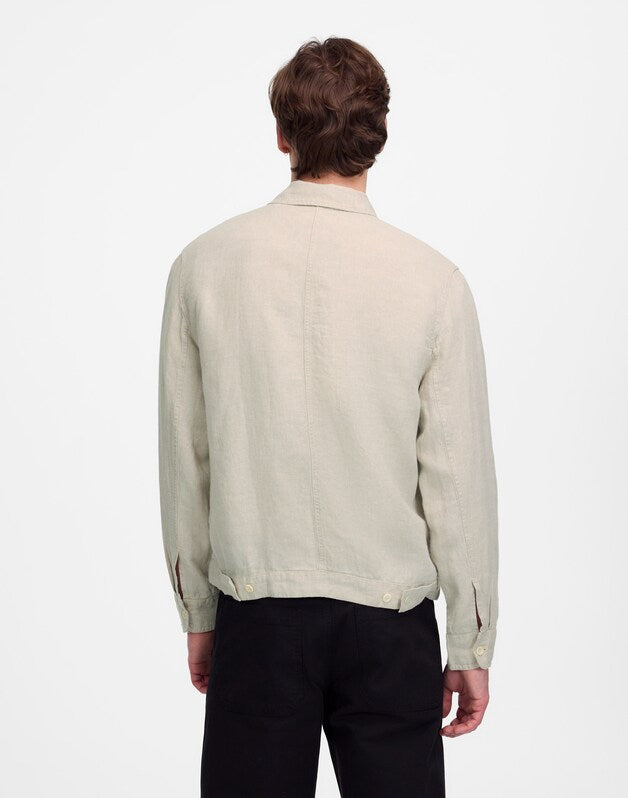 Linen Shirt-Jacket OAT