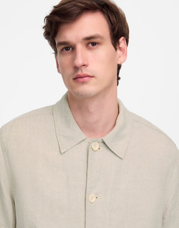 Linen Shirt-Jacket OAT