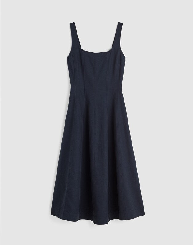 The Rylee Midi Dress DARK NAVY