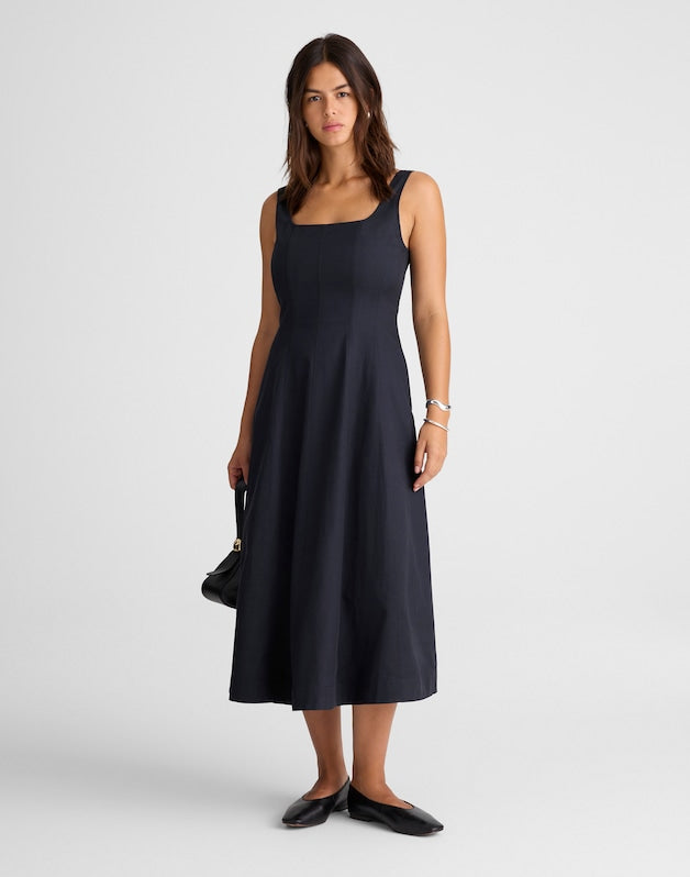 The Rylee Midi Dress DARK NAVY