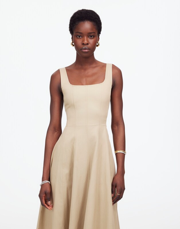 The Rylee Midi Dress HERITAGE KHAKI