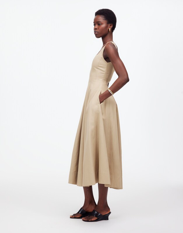 The Rylee Midi Dress HERITAGE KHAKI