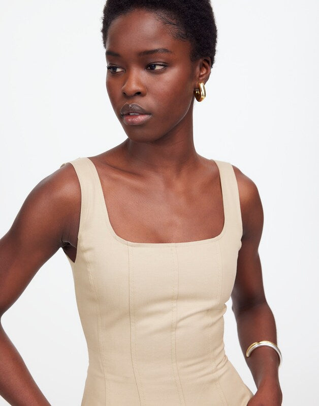 The Rylee Midi Dress HERITAGE KHAKI