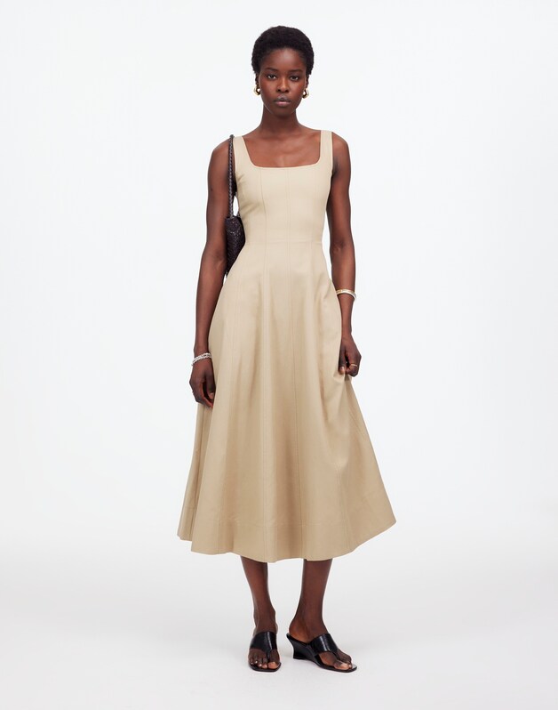 The Rylee Midi Dress HERITAGE KHAKI