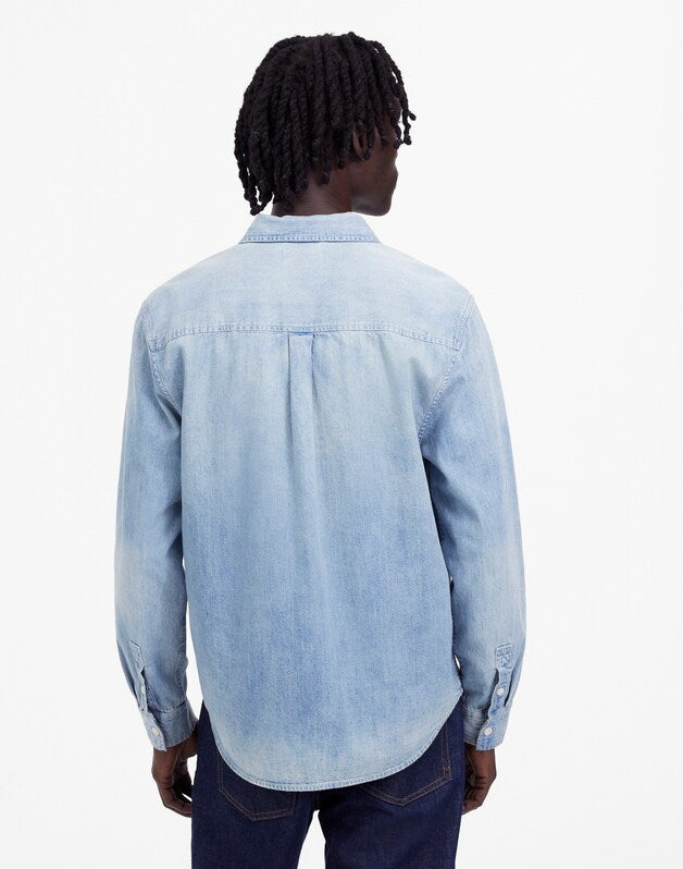 Denim Button-Up Shirt in Reyner Wash REYNER WASH