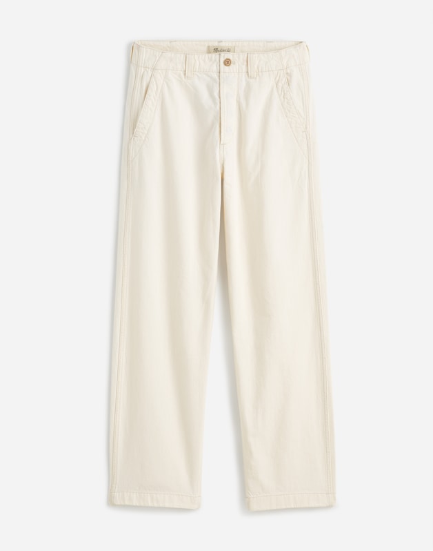 Patch Pocket Jeans in Summer Denim ECRU WASH
