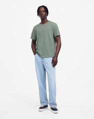 Allday Tee in Cotton-Linen Blend FADED RIVER