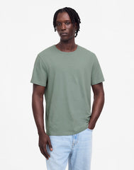 Allday Tee in Cotton-Linen Blend FADED RIVER
