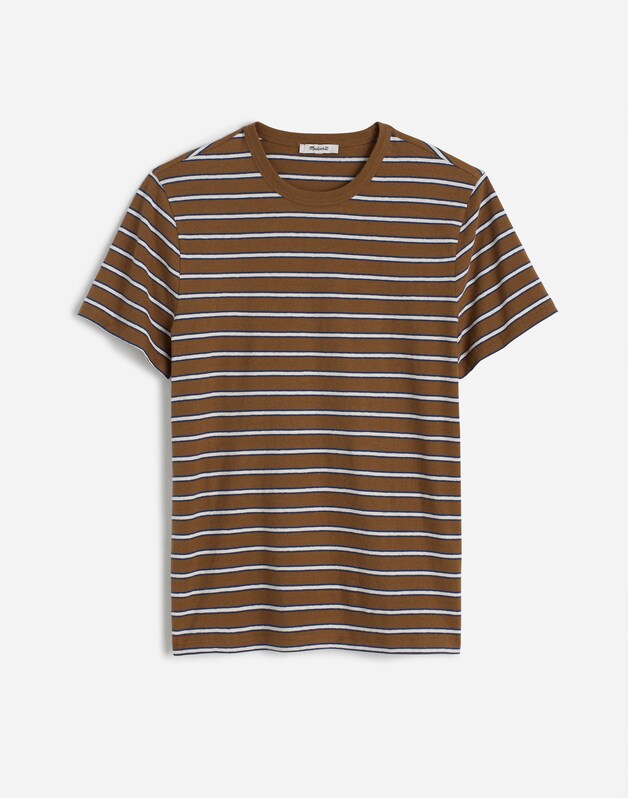 Allday Tee in Cotton-Linen Blend FADED BIRCH