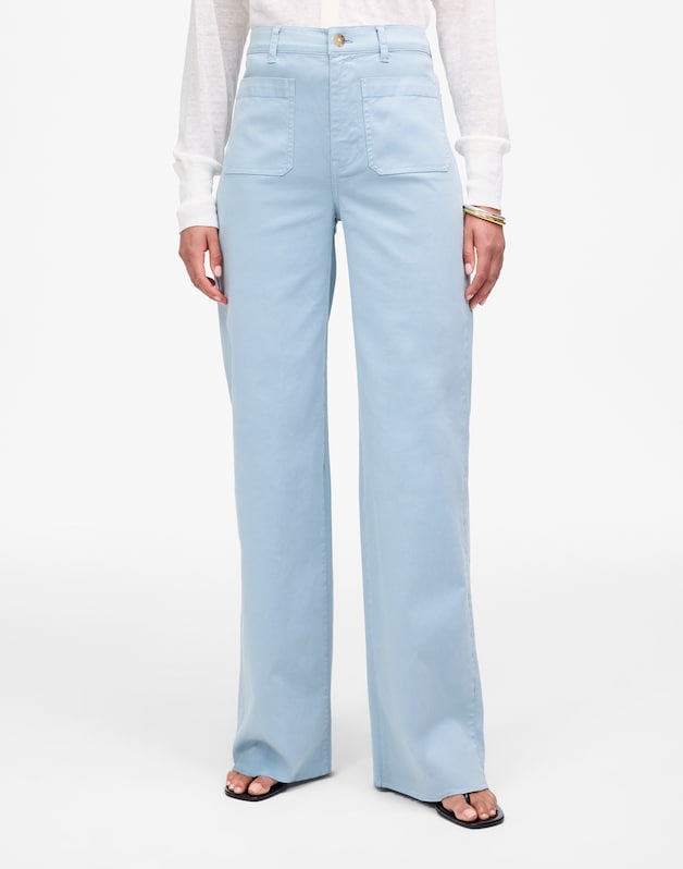 The Emmett Wide-Leg Pant BLUE HORIZON