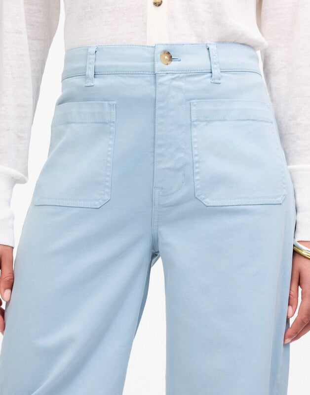 The Emmett Wide-Leg Pant BLUE HORIZON