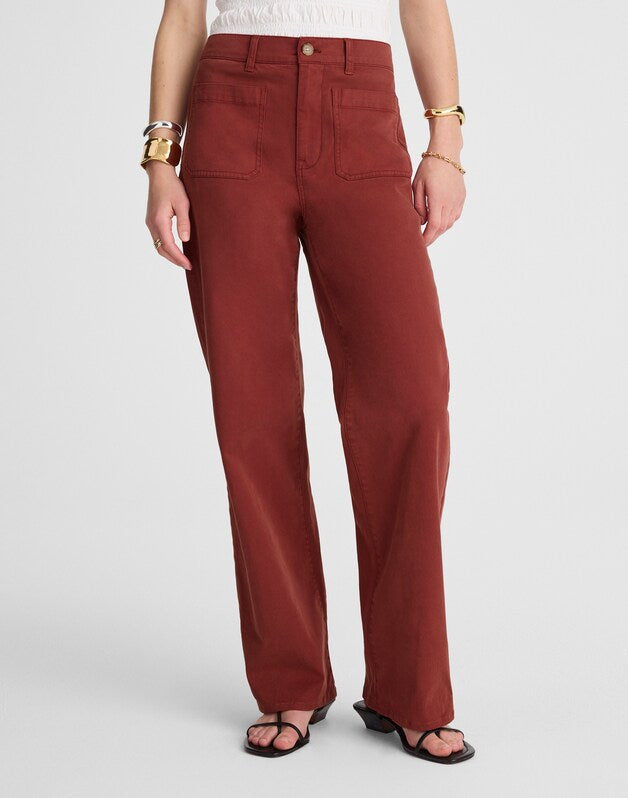The Emmett Wide-Leg Pant ANTIQUE ROSE