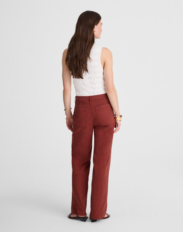 The Emmett Wide-Leg Pant ANTIQUE ROSE