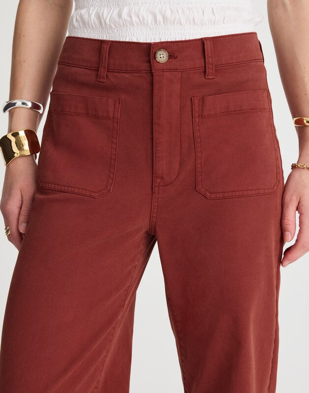 The Emmett Wide-Leg Pant ANTIQUE ROSE