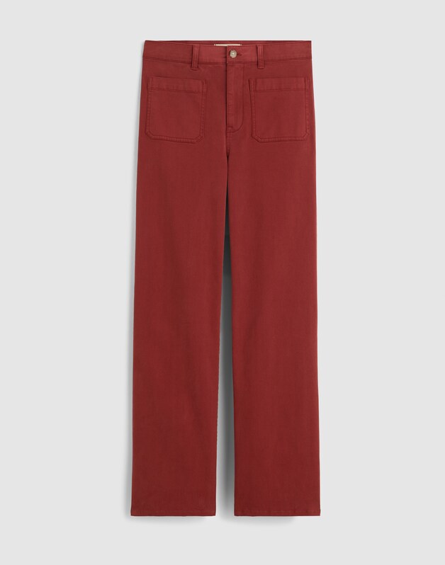 The Emmett Wide-Leg Pant ANTIQUE ROSE