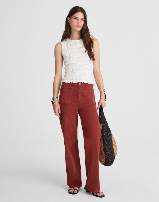The Emmett Wide-Leg Pant ANTIQUE ROSE