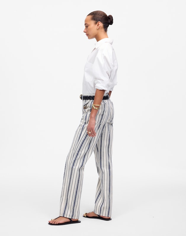 The Dean Easy Straight Pant BOARDWALK STRIPE VINTAGE